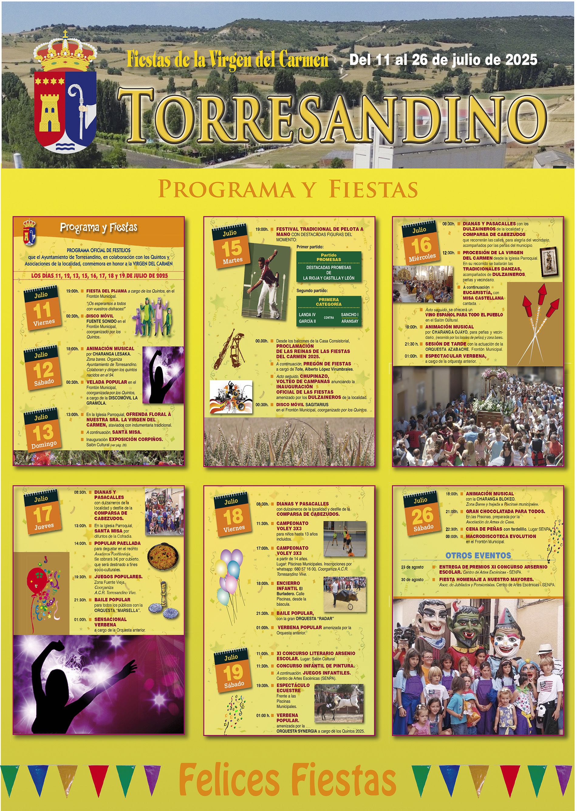 Fiestas en honor a la Virgen del Carmen