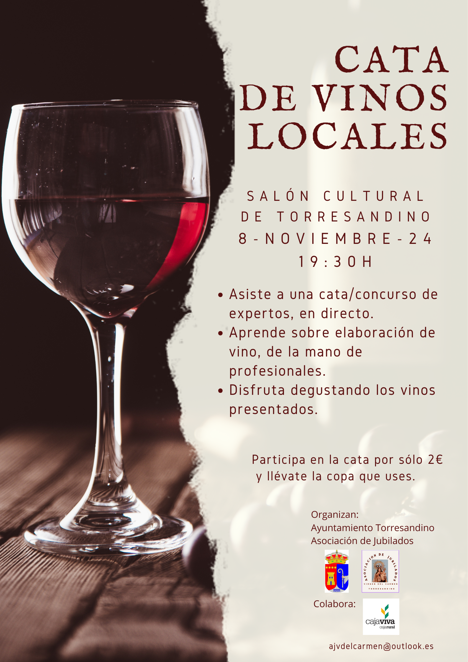 Cata-concurso de vinos locales