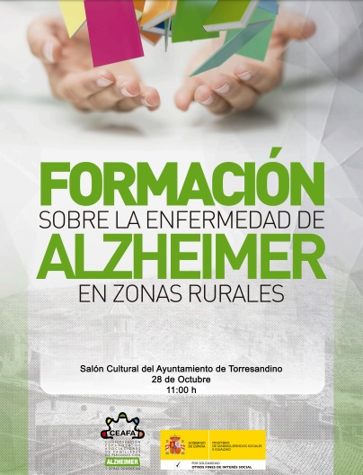 Cartel formación alzheimer