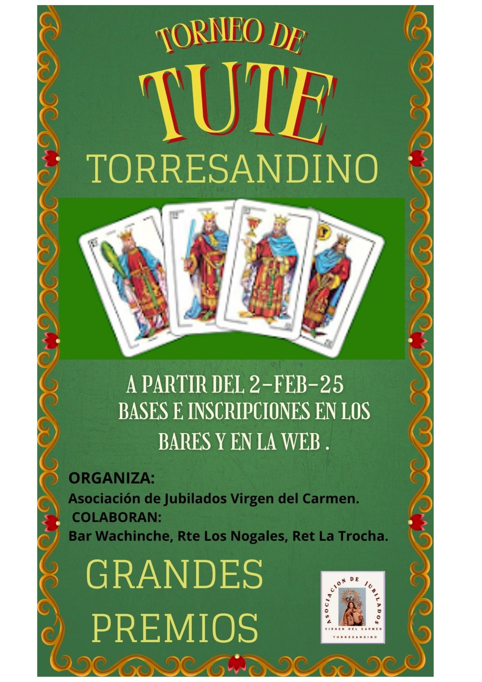 Cartel torneo de tute