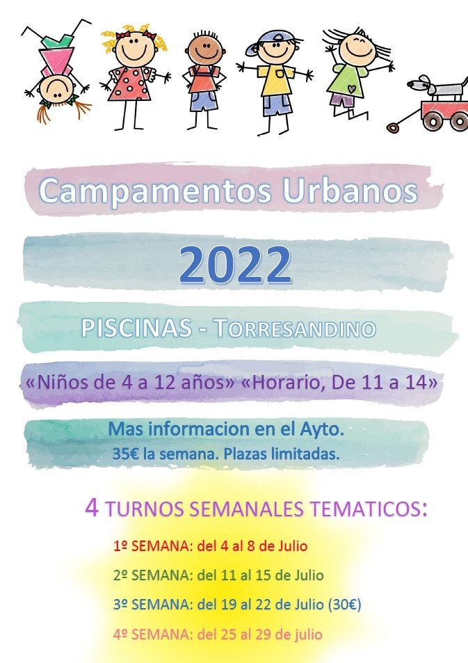 campamentos verano Torresandino 2022