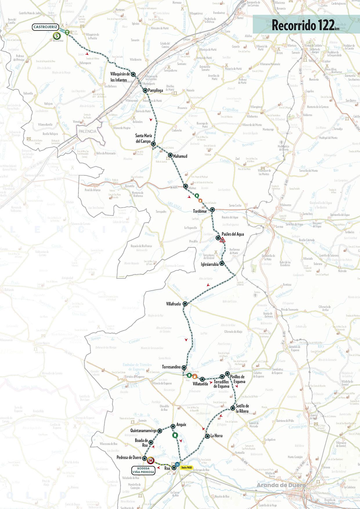 Mapa de etapa