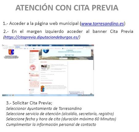 presentación cita previa ayuntamiento