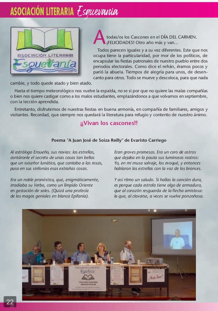 Colaboración para el programa de fiestas 2023