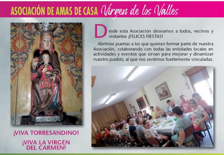 Asociación de amas de casa Virgen de los Valles